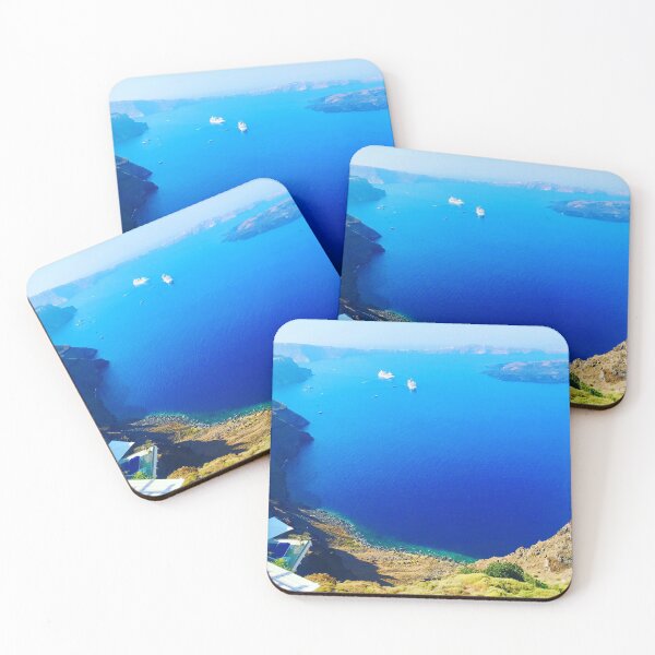 Item preview, Santorini View of the Caldera from Imeroviglia designed and sold by Christine  Wilson Photos.