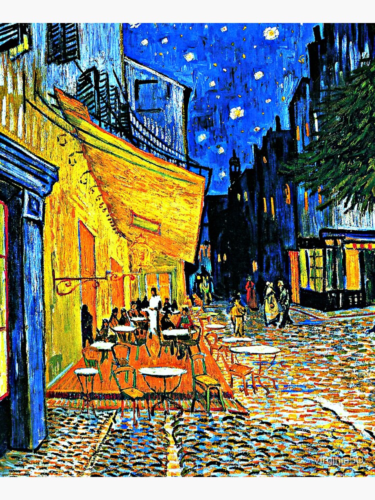 Van Gogh - Cafe Terrace, Place du Forum, Arles by virginia50
