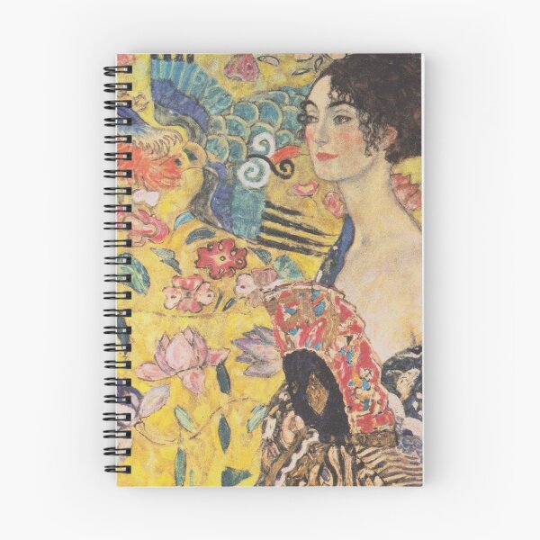 Item preview, Lady with Fan by Gustav Klimt  - Art Nouveau Symbolism designed and sold by Bebichic.