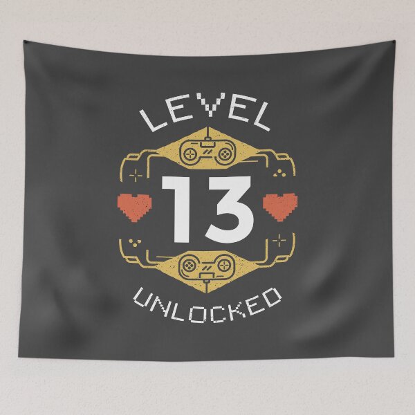Item preview, Level 13 Unlocked  design designed and sold by FFelder.