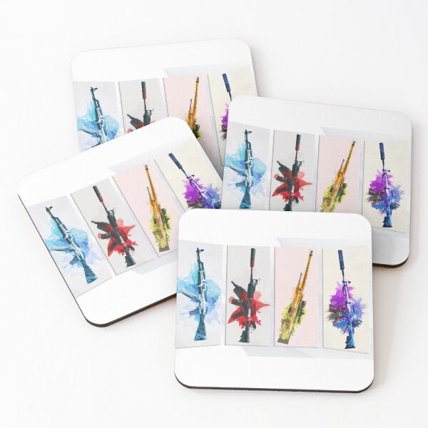 Item preview, CS:GO Watercolor weapons designed and sold by Hinata Lexy Lin.