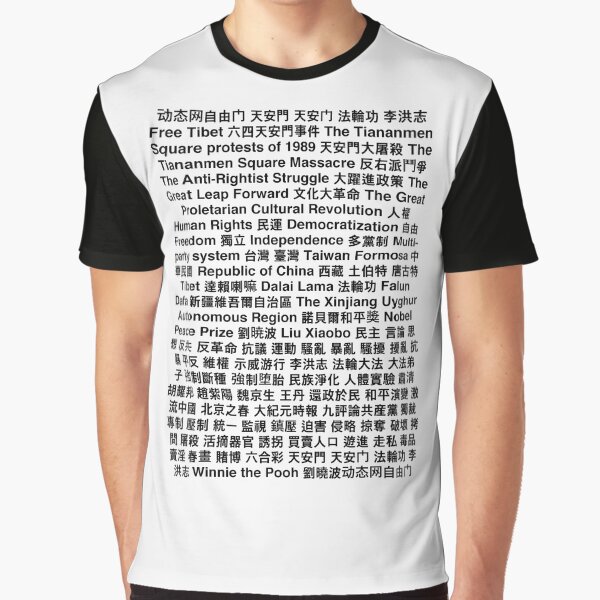 Item preview, Tiananmen Square Copypasta China 天安門 中國 designed and sold by Nekoscourge.