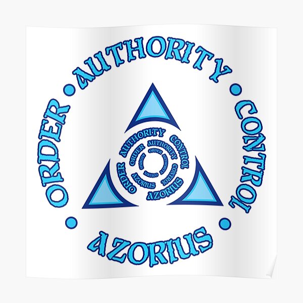 Azorius Ideology Poster