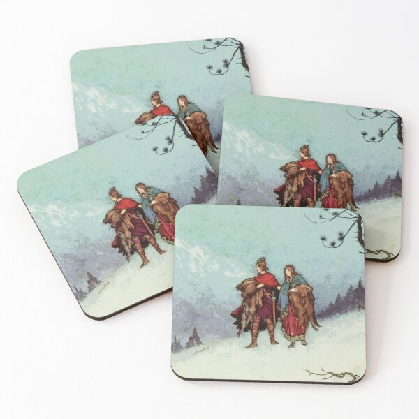 Item preview, Viking Settlers vintage illustration designed and sold by Vintage Designs +.