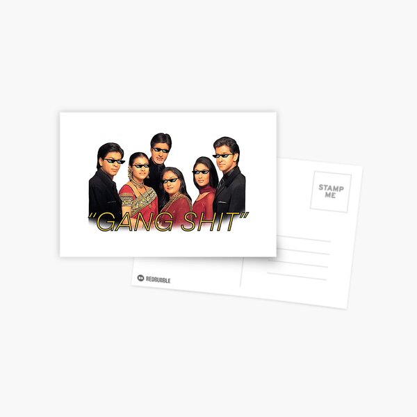 Gang Shit (K3G) Postcard