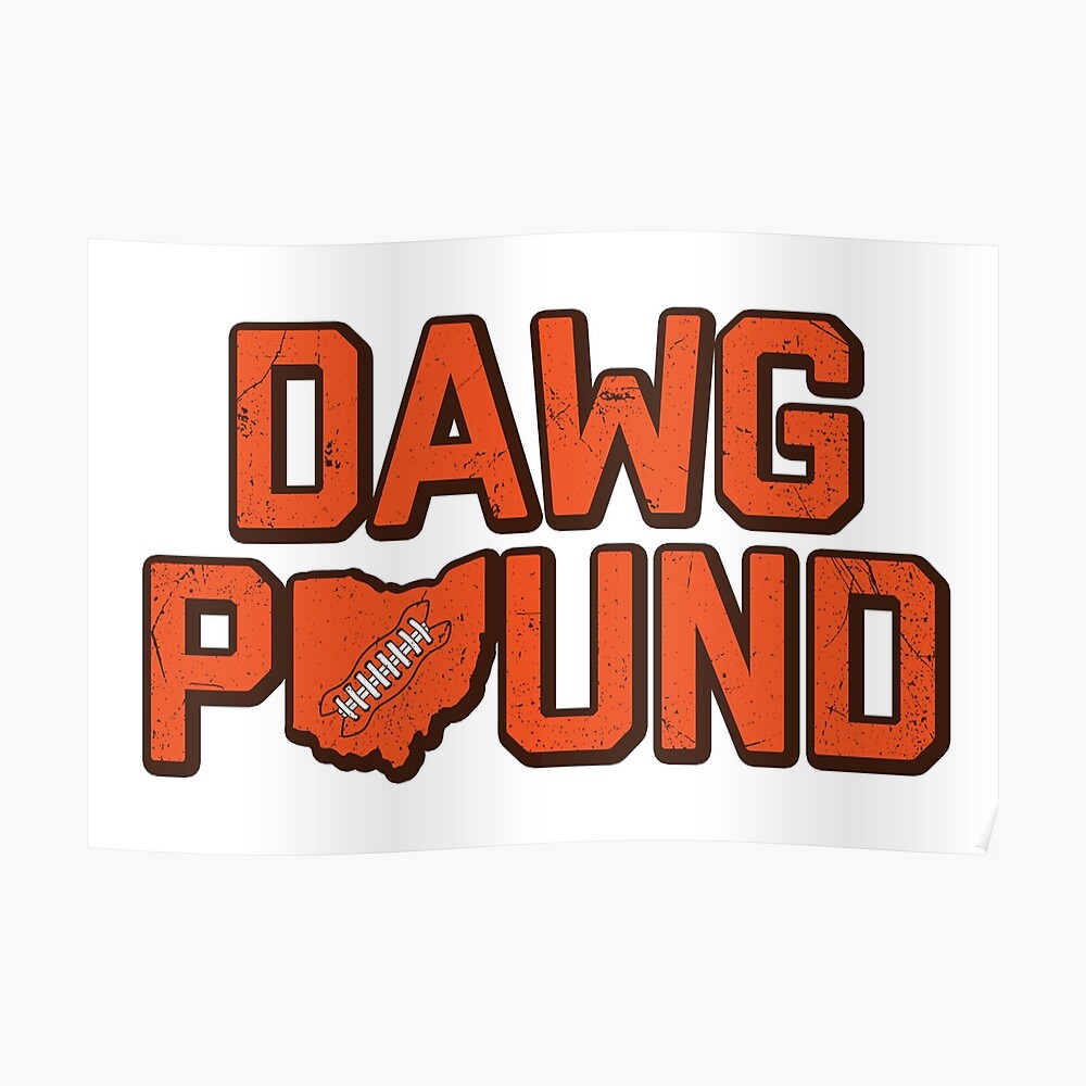 Cleveland Browns Dawg Pound Decal 