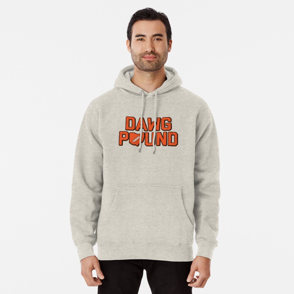dawg pound orange hoodie