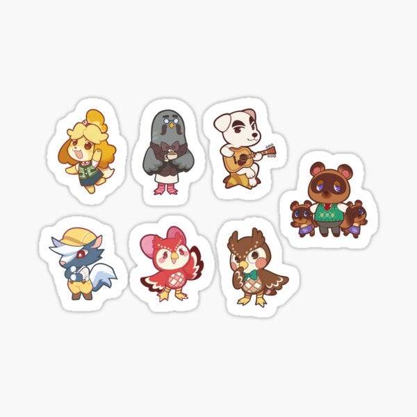 Animal Crossing NPCs Batch 1 Sticker