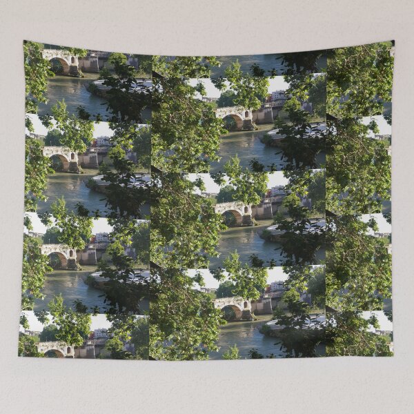 Item preview, Bridge over the river Tiber designed and sold by walterfest.