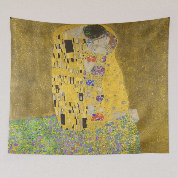 Item preview, The kiss by Gustav Klimt  - Art Nouveau Symbolism designed and sold by Bebichic.