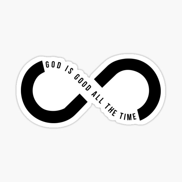 Christian Bible Verse Stickers - God is Good - PlanningFaithCo