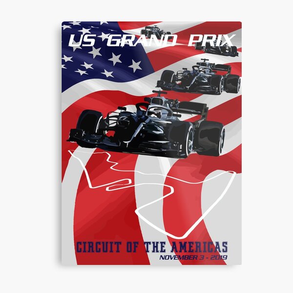 LIMITED EDITION F1 United States Grand Prix Poster 2021 GP Formula
