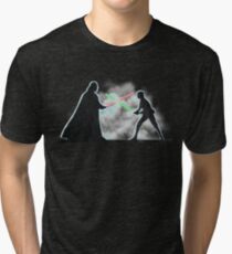 Vader Luke duel Tri-blend T-Shirt