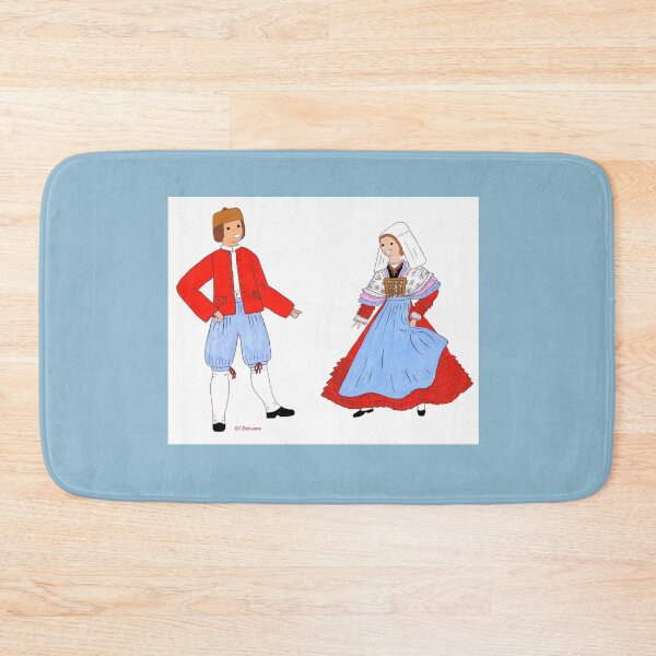 Item preview, Ports Costumes, Brittany, France designed and sold by Catherine Debusne.