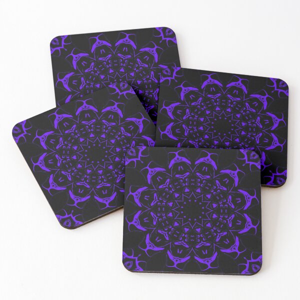 Item preview, Purple Mandala Monochrome, Pattern 1, by Bennydoscope designed and sold by Bennydoscope.