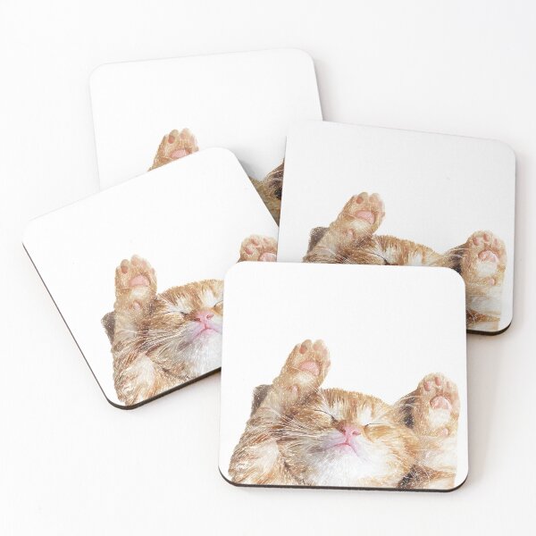 Item preview, Ginger Cat, sleepy cat, ginger Kitten,  designed and sold by Kittycat1974.