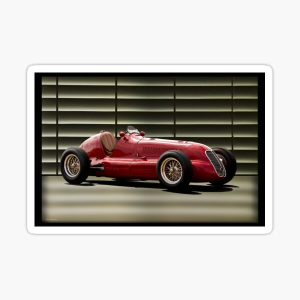 Vintage Maserati Stickers Redbubble