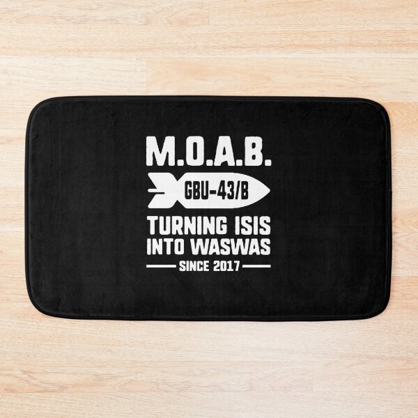 Item preview, MOAB Mother Of All Bombs designed and sold by Yipptee Shirts.