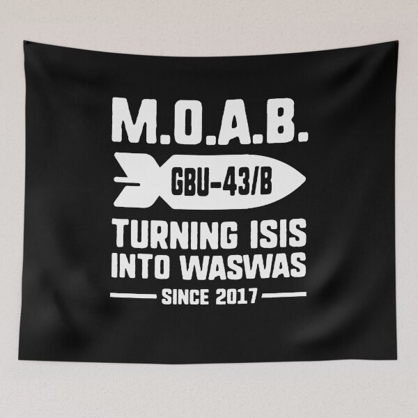 Item preview, MOAB Mother Of All Bombs designed and sold by Yipptee Shirts.