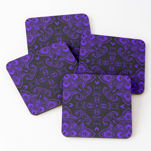 Item preview, Violet Monochrome Mosaic, Pattern 3, by Bennydoscope designed and sold by Bennydoscope.