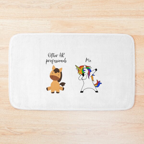 Item preview, Other HR Professionals Me Funny Dabbing Unicorn designed and sold by ColorFlowArt.