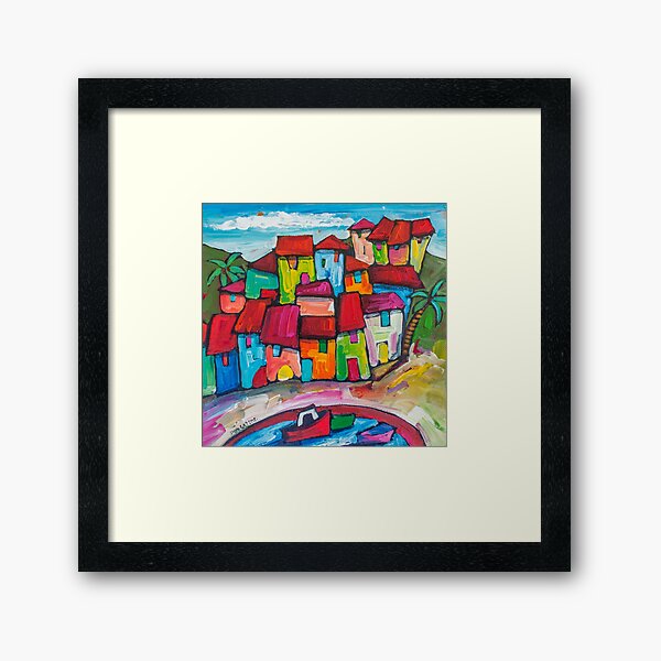 Costa Brava, Spain. Framed Art Print