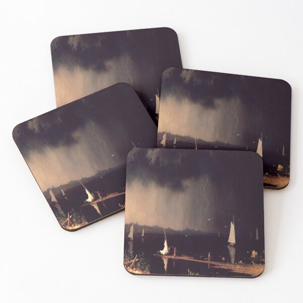 Item preview, Thunderstorm on Narragansett Bay-Martin Johnson Heade designed and sold by LexBauer.