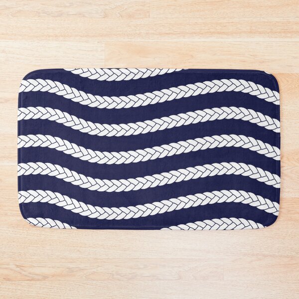 Item preview, Nautical Braid in Navy and White designed and sold by Daisy Beatrice.