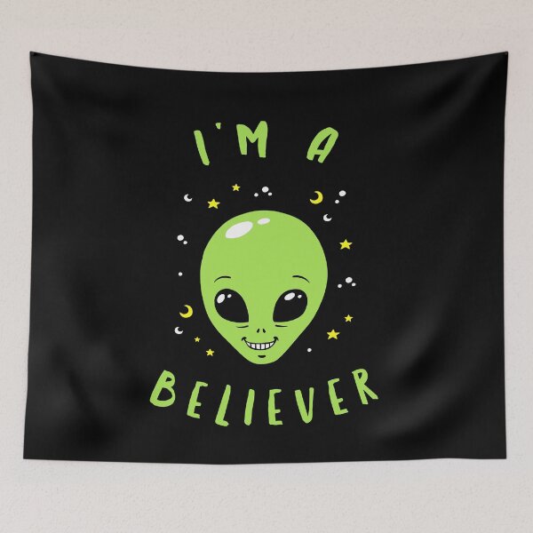 Item preview, I'm A Believer Alien designed and sold by Yipptee Shirts.