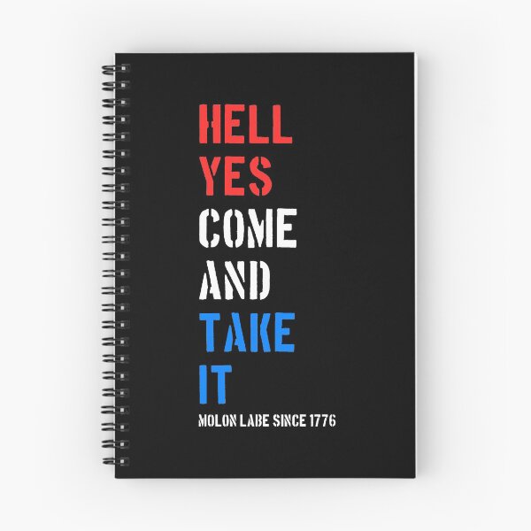Item preview, Hell Yes Come and Take Molon Labe designed and sold by flippinsg.