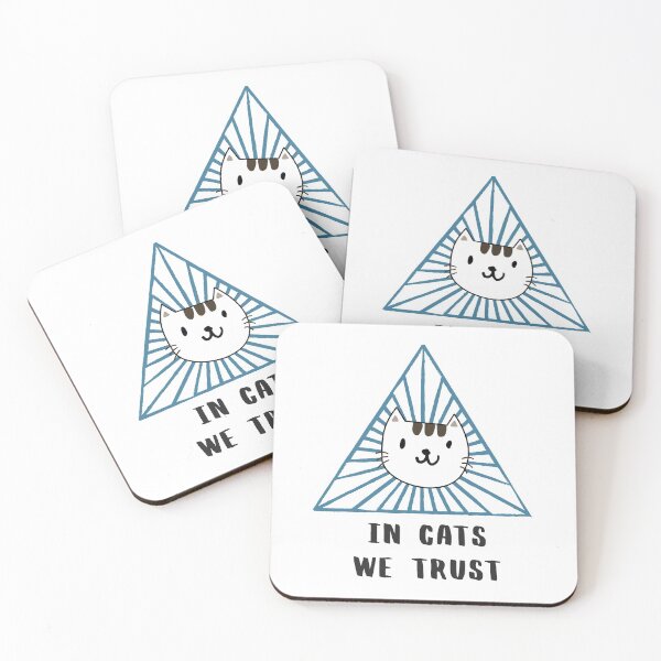 Item preview, In cats we trust designed and sold by omnicrom.