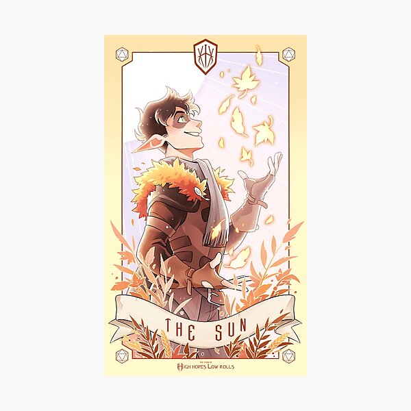 HHLR Tarot - Paddy Whitlaw Photographic Print