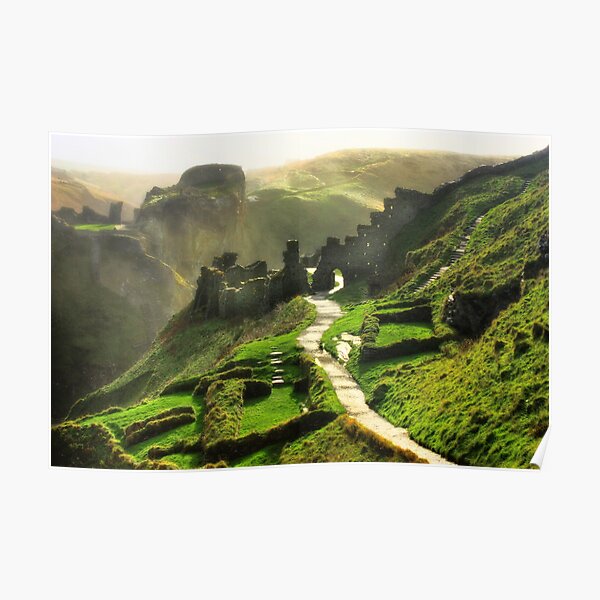 Tintagel Castle Poster
