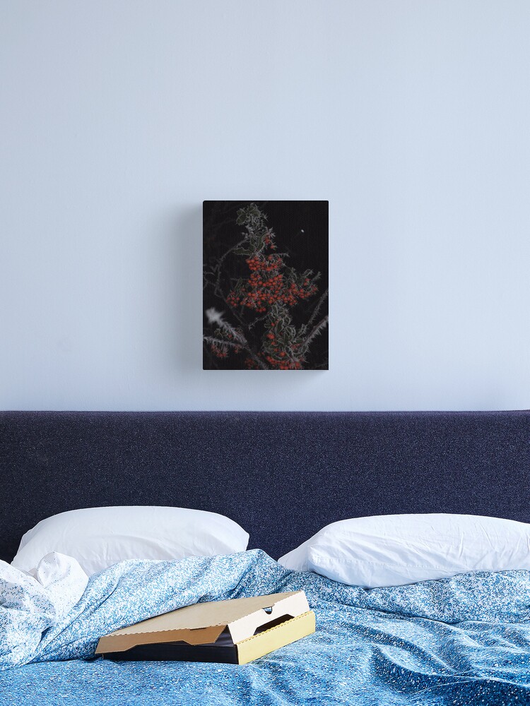 Thumbnail 1 of 3, Canvas Print, Frozen Berries designed and sold by Paul Eden.