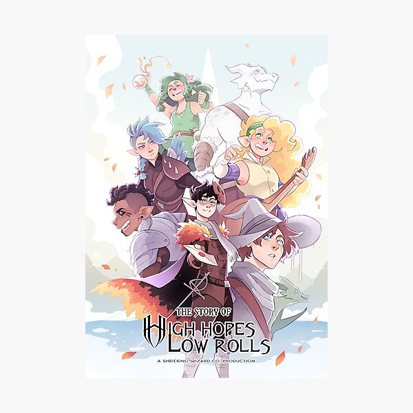 The Story of High Hopes Low Rolls | Poster Photographic Print