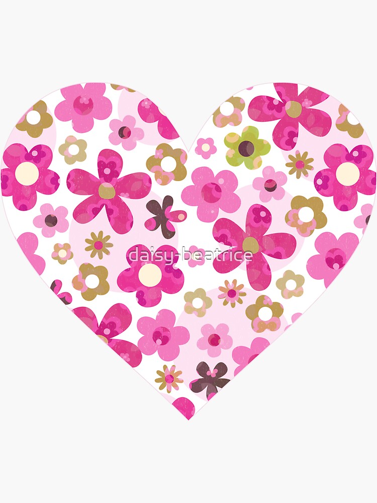 Thumbnail 3 of 3, Sticker, Groovy Baby - Fuchsia Pink designed and sold by daisy-beatrice.