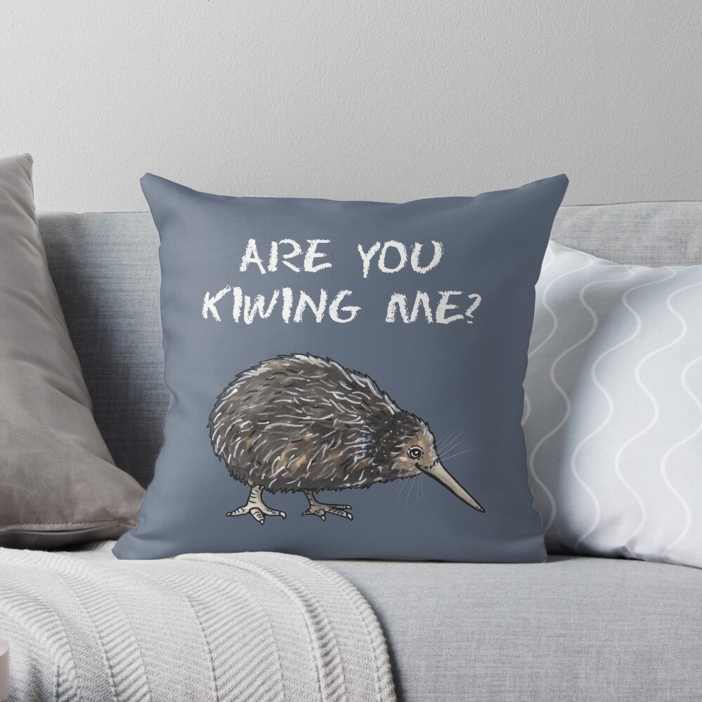 kiwi pillow