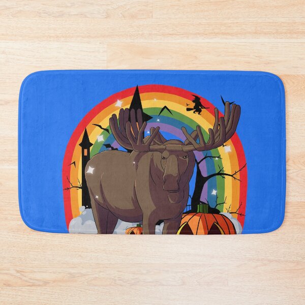 Item preview, Halloween Moose Pumpkin Witch designed and sold by Nosek1ng.