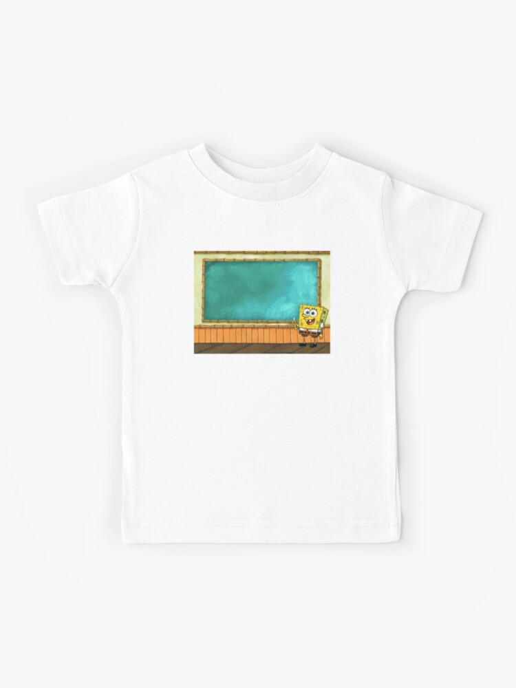 Spongebob Meme Template Kids T Shirt By Terio Redbubble