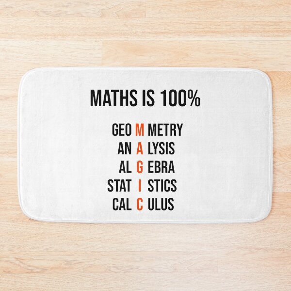 Item preview, Maths is 100% magic designed and sold by kailukask.