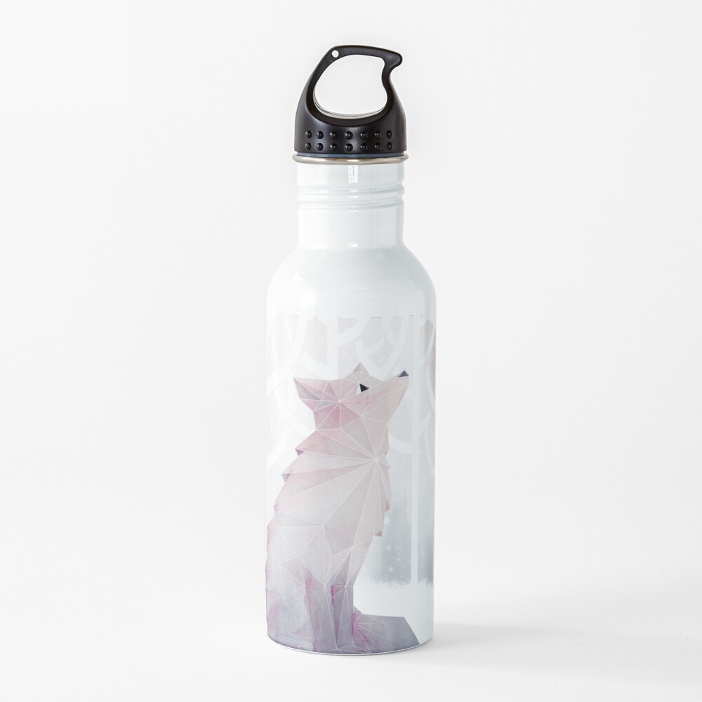 Fox in the Snow Water Bottle