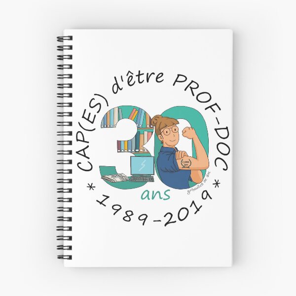 Aperçu de l'œuvre CAP(ES) d`être prof-doc : 1989-2019 créée et vendue par gribouilles2doc.