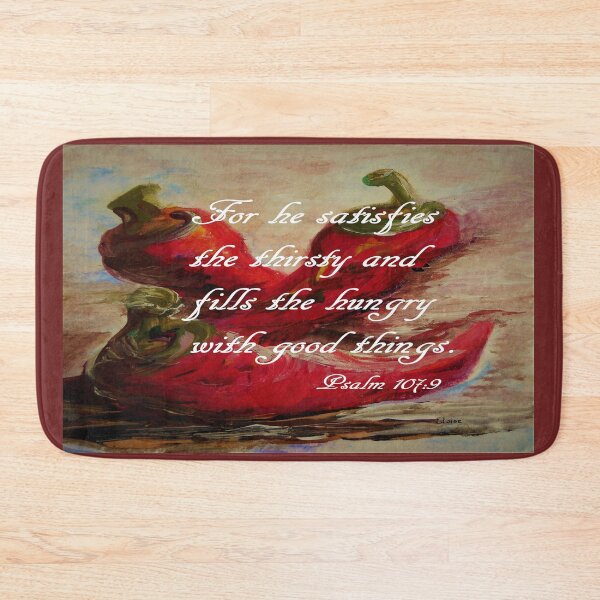 Item preview, He Fills the Hungry designed and sold by EloiseArt.