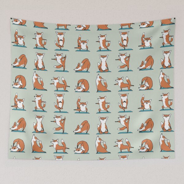 Item preview,  Fox Yoga designed and sold by Huebucket.