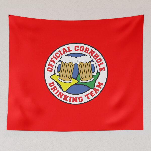 Item preview, Official Cornhole Drinking Team Featuring Beers designed and sold by jaycartoonist.