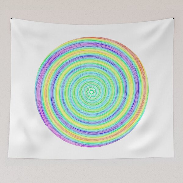 Item preview, Colorful Vibrant Spiral designed and sold by Dator-Abstracts.