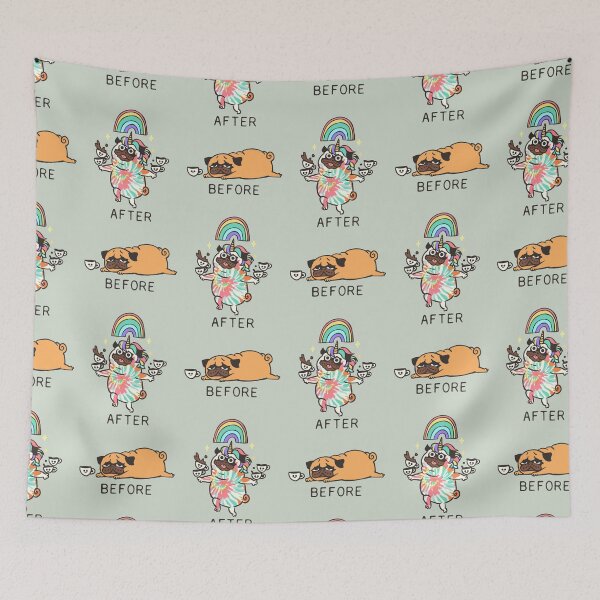 Item preview,  After Coffee Pug designed and sold by Huebucket.