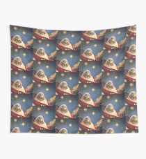 Space Toys Wall Tapestry