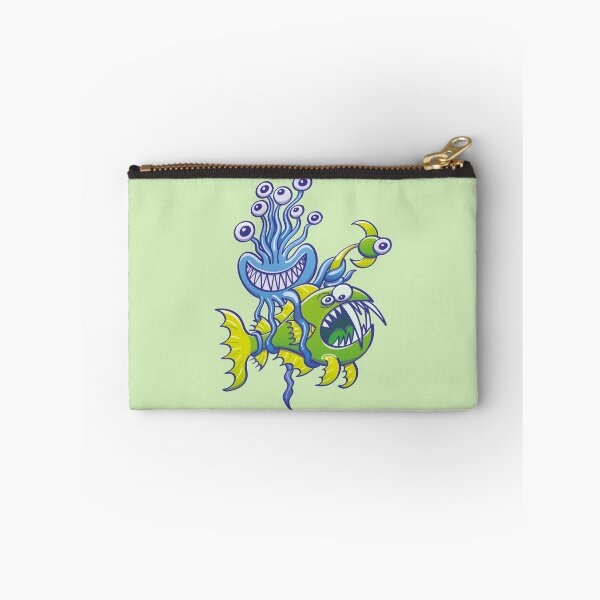 Item preview, Monstrous octopus posing while catching an ugly deep sea fish designed and sold by Zoo-co.