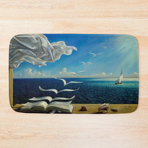Item preview, BOOK TO BIRDS: Vintage Fantasy Surreal Print  designed and sold by posterbobs.